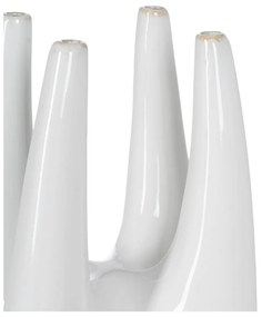 Vază albă din ceramică înaltă (înălțime 56 cm) Blanca – Ixia