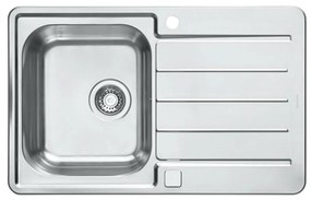 Chiuveta inox Alveus Line Maxim 80 Satin 79x50 cm