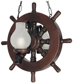 Lustra in stil marinaresc fabricata manual din lemn Timona WOOD-TI-SP2