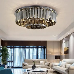 Candelabru Cristal, Elit's , Ella Dark, 40cm