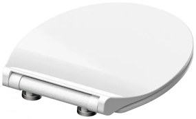 Capac WC SLIM WHITE, cu închidere SoftClose, din duroplast - Schütte 82700