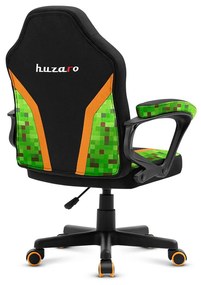 Scaun gaming pentru copii Rover 1 (negru + verde). 1087540