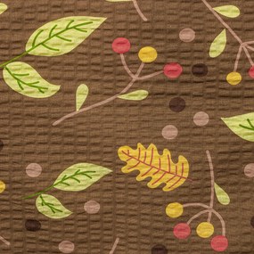 Lenjerie de pat bumbac creponat 4Home Toamnă, 140 x 220 cm, 70 x 90 cm