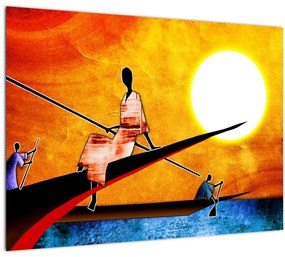 Tablou picturii epochale străveche (70x50 cm)