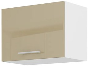 Dulap superior de bucătărie Lavera 50 GU 36 1F (alb + capuccino lucios). 1032381