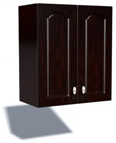 Corp superior 60 cu 2 usi pentru hota telescopica Zebra MDF mustata wenge