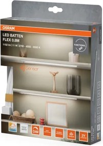 Osram - Lampă LED reglabilă pentru podea cu senzor BATTEN LED/11W/230V 2700/4000/6500K 81,7 cm
