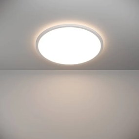 Plafonieră LED de exterior Eglo 901448 ROVITO 16,8W/230V d. 50 cm IP44 alb