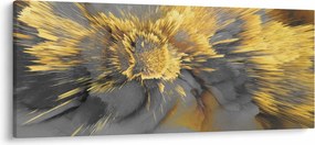 Tablou - Expansiunea aurului (120x50 cm)