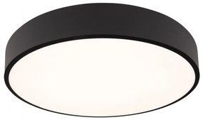 Plafoniera LED dimabil design modern IP54 ROUNDY negru C0214 MX