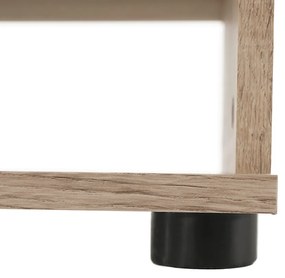 Mobilier de perete de living, alb/arinsonoma, ASOLE NEW