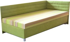 Zondo Pat de o persoană (canapea) 100 cm Emil 2 (cu saltea standard cu 7 zone) (D). 774253
