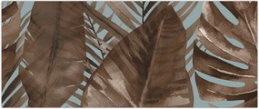 Tablou - Frunze de palmier acvarel (120x50 cm)