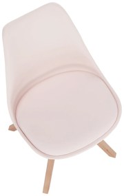 Scaun pivotant elegant, perlat, ETOSA