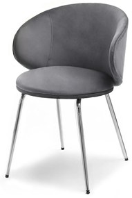 Scaun Carmen (grafit + negru). 1110991