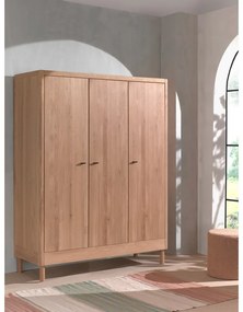 Șifonier de copii în culoare naturală din lemn de stejar 146x190x55 cm Forrest – Vipack