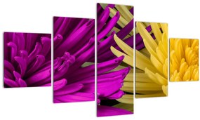 Tablou - detailu cu flori (125x70 cm), în 40 de alte dimensiuni noi