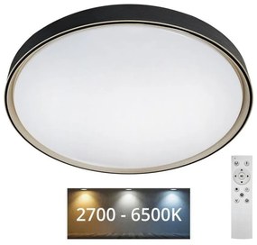 Plafonieră LED dimabilă EBRO LED/36W/230V 2700-6500K + telecomandă