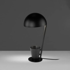 Lampa de masa eleganta design minimalist Black Steel