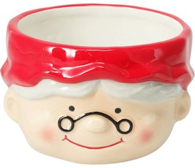 Set de 2 boluri ceramice Mr. & Mrs. Claus 13cm