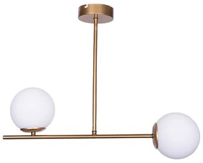 Lustra Oryss Metal Auriu 60x30x40 cm