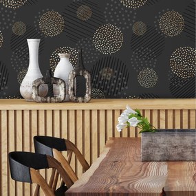 Tapet - Cercuri abstracte I.