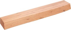 vidaXL Poliță perete maro deschis 60x10x6 cm lemn masiv stejar tratat