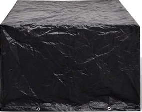 vidaXL Husă mobilier grădină, 8 ocheți, 113x113x73 cm