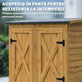 Outsunny căsuță dulap cămară dulapior magazie box | Aosom Romania