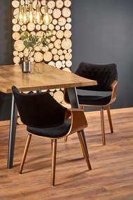 Masa de sufragerie extensibila in decor de stejar, BRYNE 120(180)x80