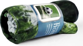 Pătură fleece cu motiv Fotbal