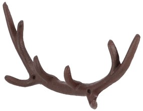 Cuier de perete maro din metal Antlers – Esschert Design