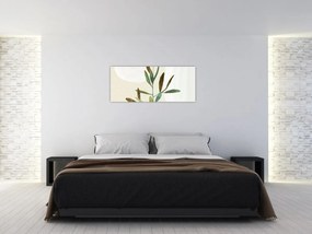 Tablou - Acuarelă ramură N⁰2 (120x50 cm)