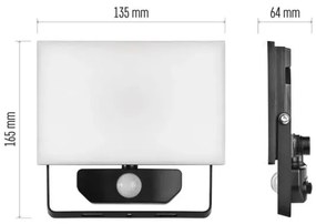 Proiector LED cu senzor TAMBO LED/20W/230V 4000K IP54