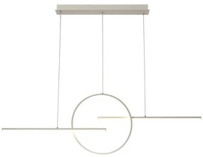 Lustra LED design modern minimalist KITESURF 50W alba