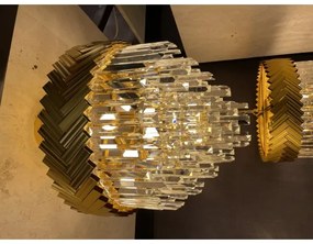 Lustră pe lanț Zuma Line 23910/9 LYON 9xE14/40W/230V auriu