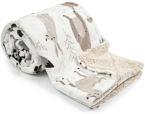 Pătură din imitație blăniță 4Home Nordic Friends, 150 x 200 cm