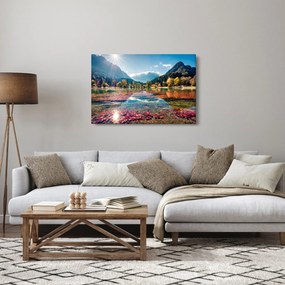 Tablou - Lacul Jasna, Gozd Martuljek, Alpii Iulieni, Slovenia (90x60 cm)