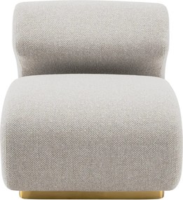 Fotoliu design elegant LUX Sansome, Reve grey