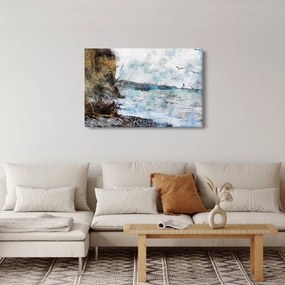 Tablou - Recif, acuarelă (90x60 cm)