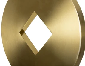 Mauro Ferretti Lampa De Podea Coin cm Ø 40X151 | Aosom Romania