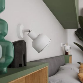 Spot de perete Sollux SL.1313 ELBA 1xE27/15W/230V alb