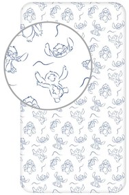 Disney Lilo și Stitch Stellar Waves cearșaf cu elastic 90x200 cm