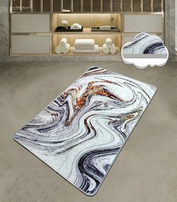 Covor pentru baie Blur Banyo 80 x 100 cm Antiderapant Multicolor