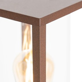 Lampă de podea industrială pentru exterior maro ruginiu 100 cm IP44 - Charlois