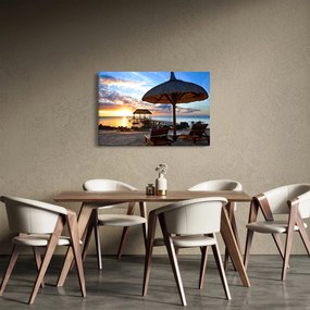 Tablou - Apus de soare în Mauritius (90x60 cm)