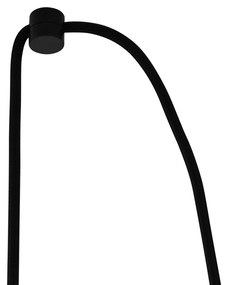 Lampă pandantiv Japandi neagră cu bambus 2 lumini - Kea