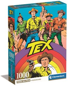 Anime Rainbow Puzzle Clementoni Tex Willer 1000 de piese Compact