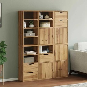 vidaXL Dulapuri laterale 6 buc &quot;ODDA&quot; 40x24x79 cm lemn masiv de pin
