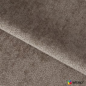 Pat matrimonial maro deschis tapițat cu spațiu de depozitare cu somieră 160x200 cm Dizzle – ELTAP